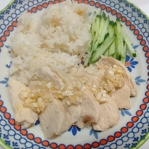 タイの味☻ふわふわ鶏のカオマンガイ(チキンライス)